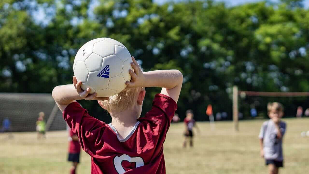 soccer throw in