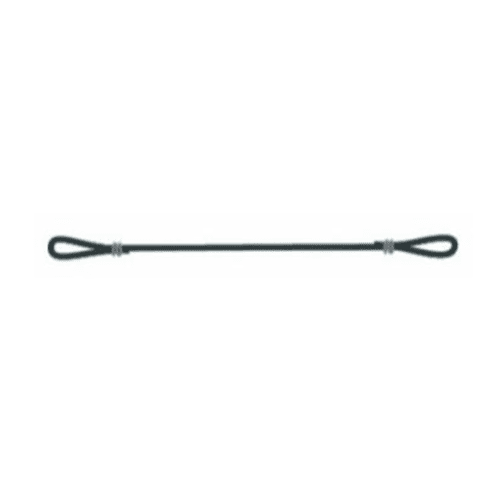 Crossbar bungee replacement part for backyard soccer goal with durable loops and elastic cord