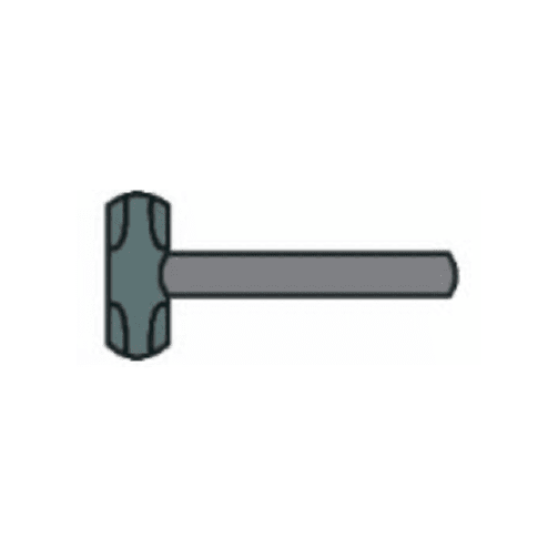 Lacrosse goal hammer tool for durable backyard goal maintenance and repairs