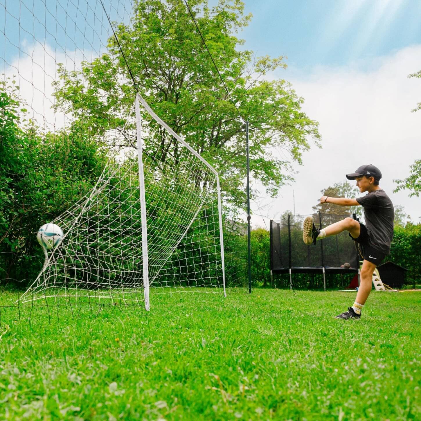 Open Goaaal 3-in-1 Soccer Goal Trainer & Rebounder