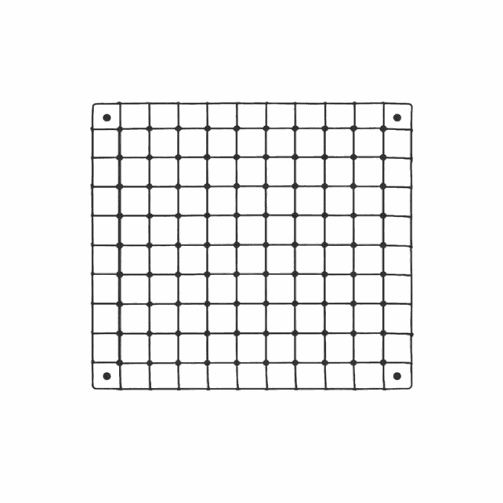 Open Goaaal Patch Kit soccer goal net patch with grid design