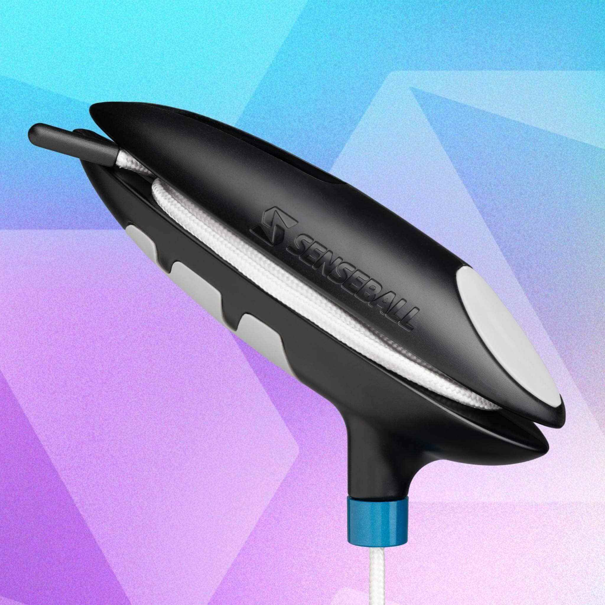 SenseBall blue size 3 soccer ball kick trainer for skill development and cognitive improvement