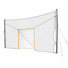 Durable soccer goal net for backyard practice and skill-building.