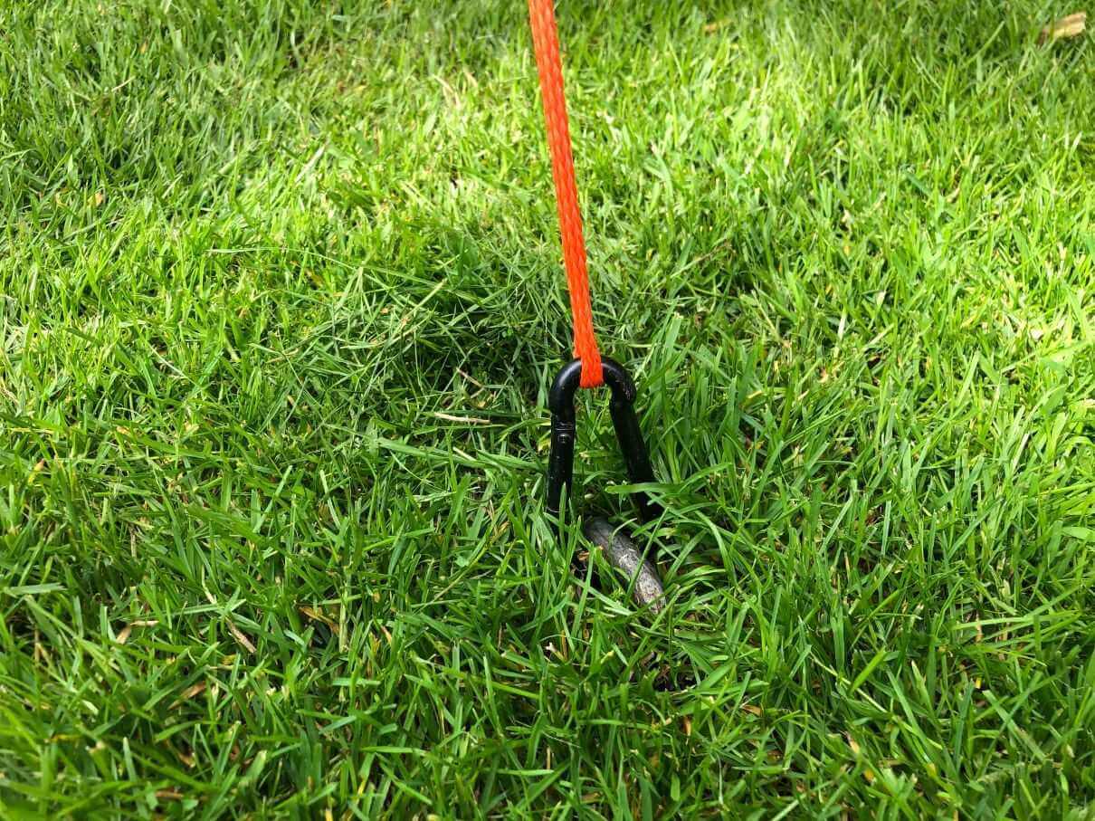 Open Goaaal® Lacrosse 2-in-1 Goal Trainer turns backyard grass into a pro-level practice zone.