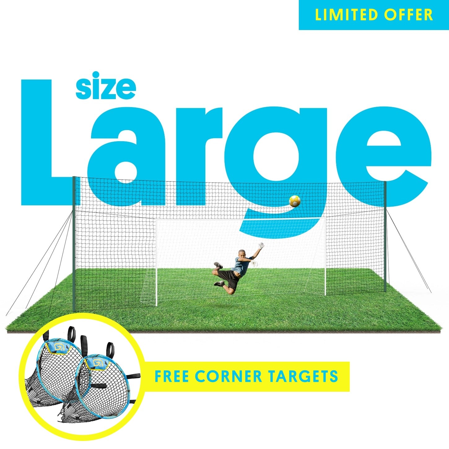 3-in-1 Rebounder + Targets