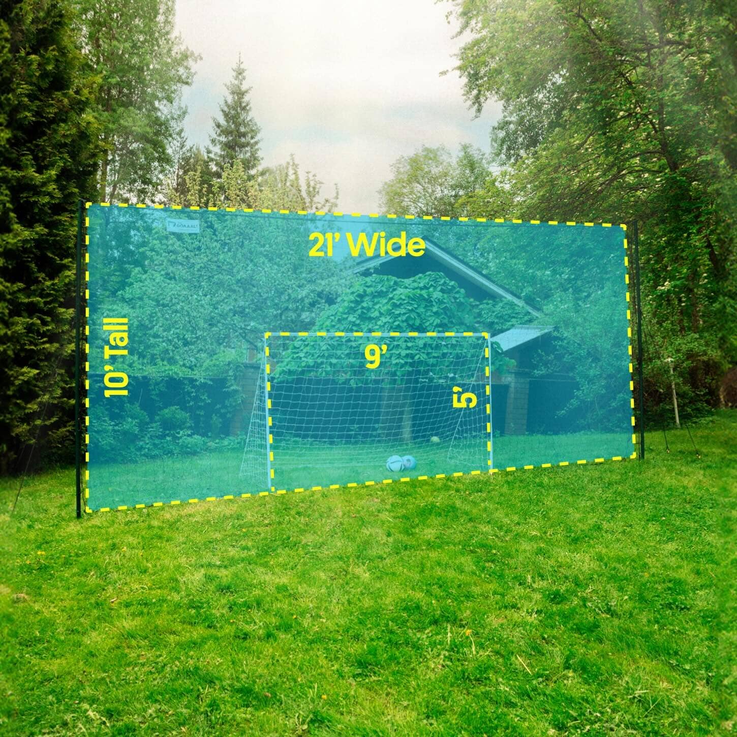 3-in-1 Soccer Goal Trainer (Standard)