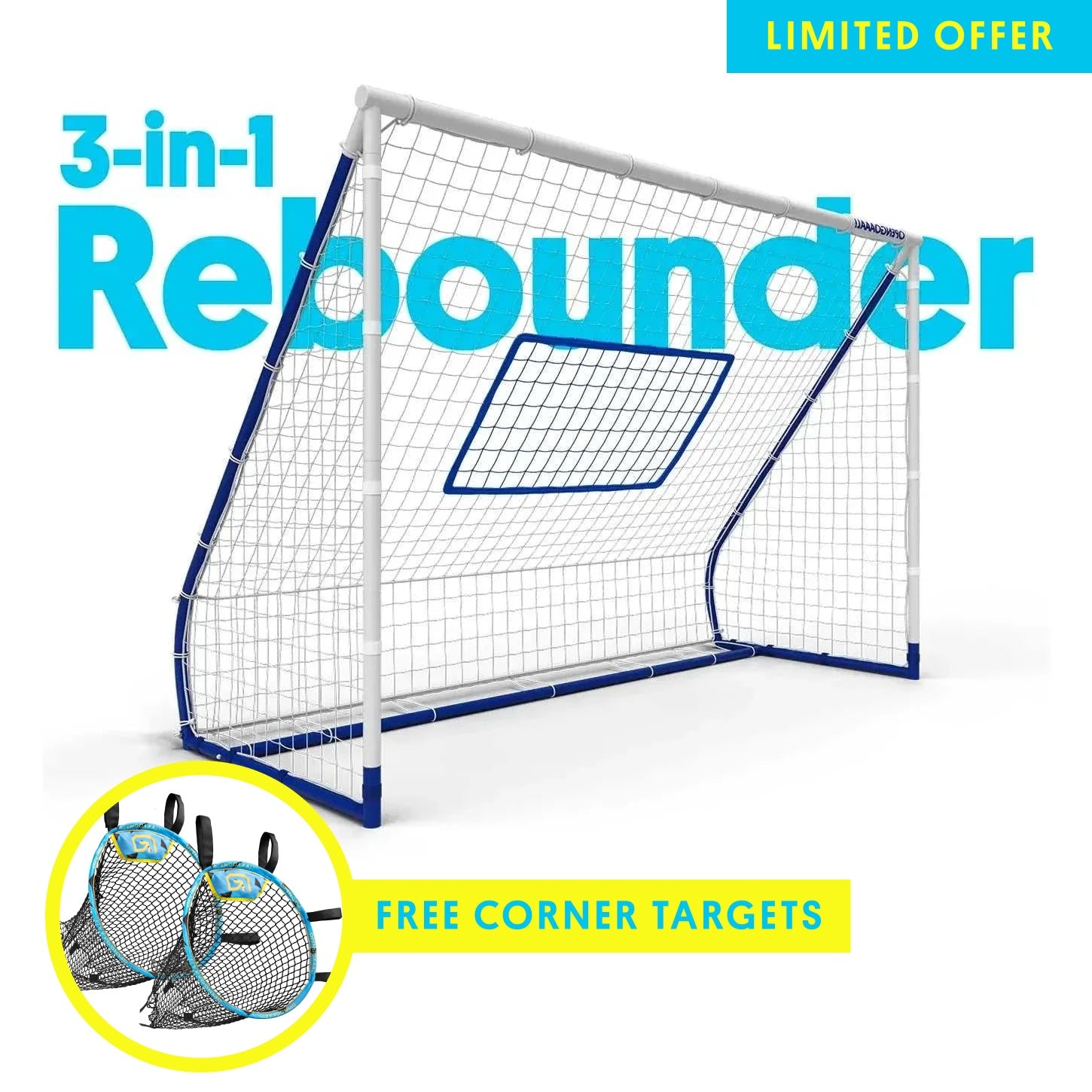 3-in-1 Rebounder + Targets