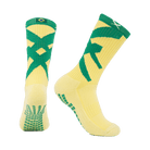 LUX Brazil colorway soccer grip calf socks