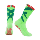 LUX Mexico colorway soccer grip calf socks