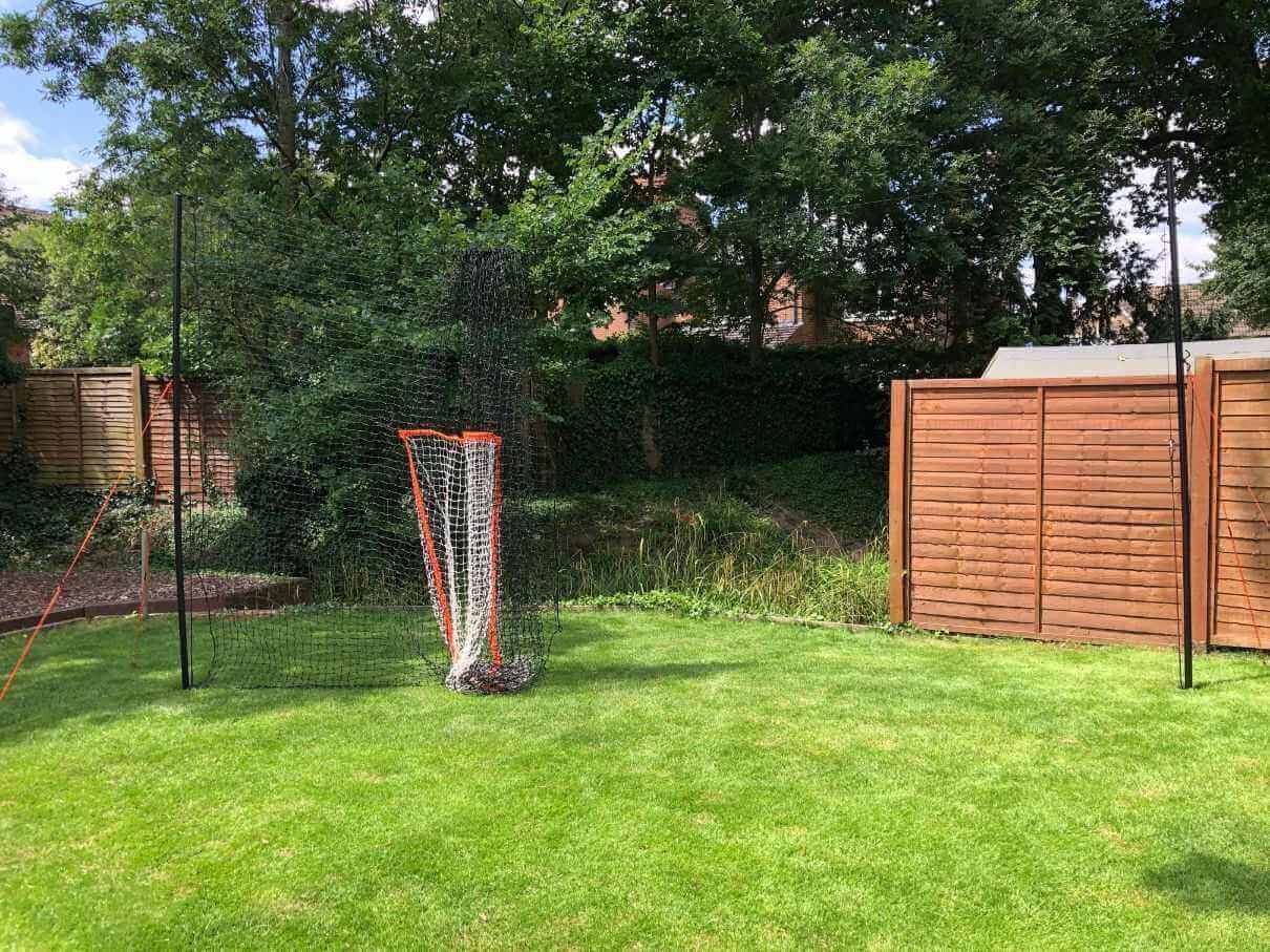 Upgrade your backyard setup with Open Goaaal® Lacrosse Goal 2-in-1 Trainer - score and train!