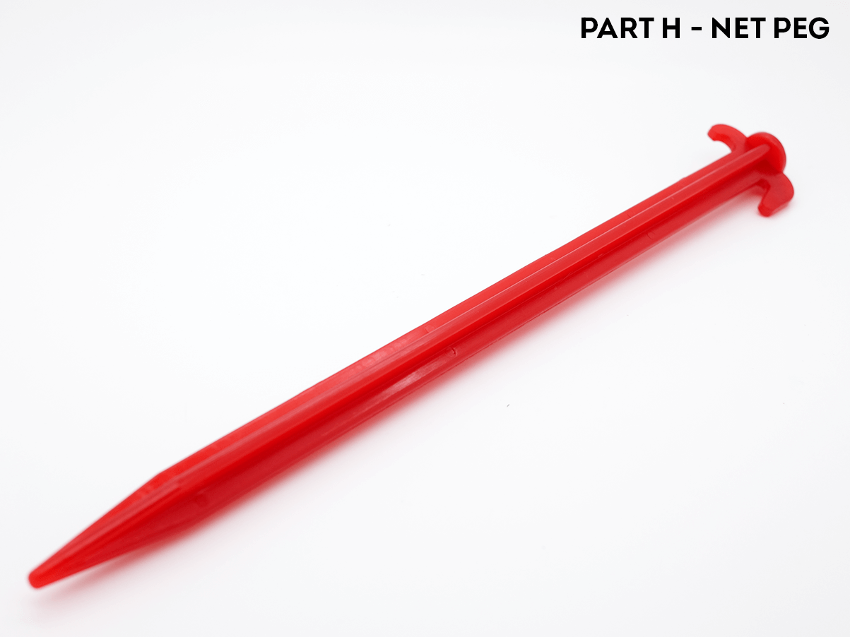 Plastic Peg - Durable Nets and Parts for OpenGoaaal Goals