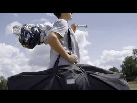 Gol de Lacrosse 2 em 1 com Trave de Fundo